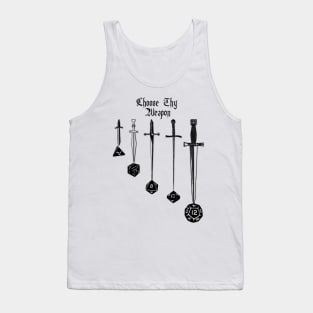 Choose Thy weapon Tank Top